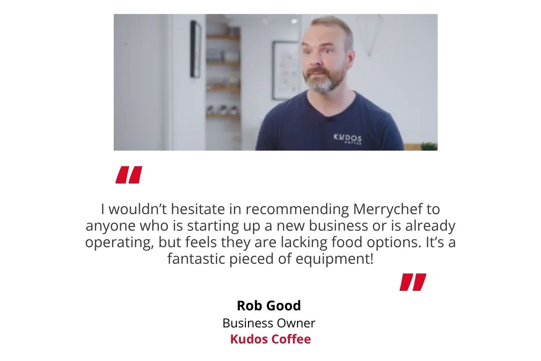 Kudos coffee and Merrychef